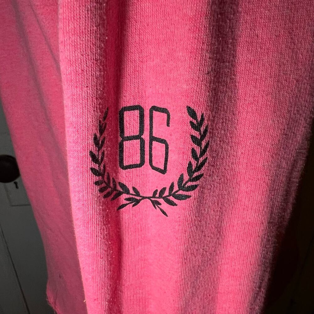 Hot Pink Victoria's Secret PINK Quarter Zip Pullover Sweatshirt Size XS - Picture 7 of 11